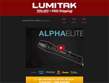 Tablet Screenshot of lumitak.com